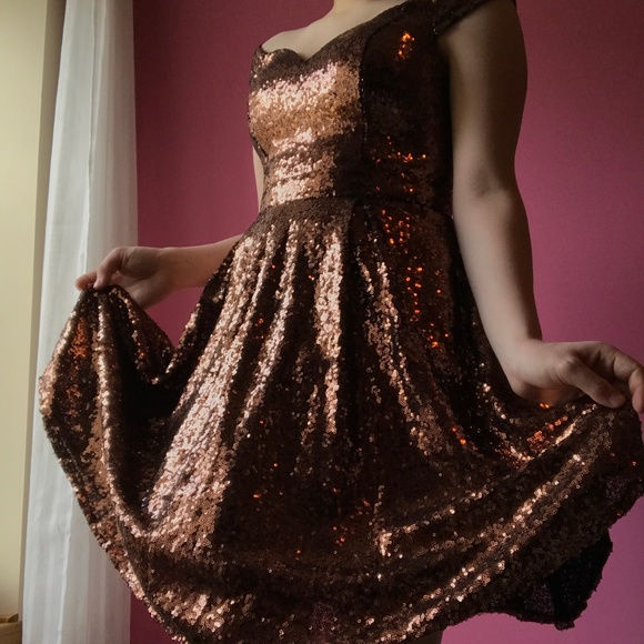 windsor copper dress